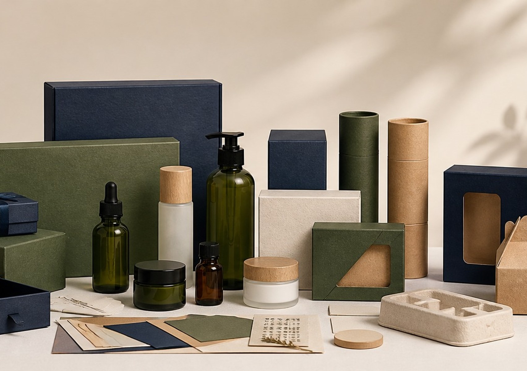 Custom packaging project display