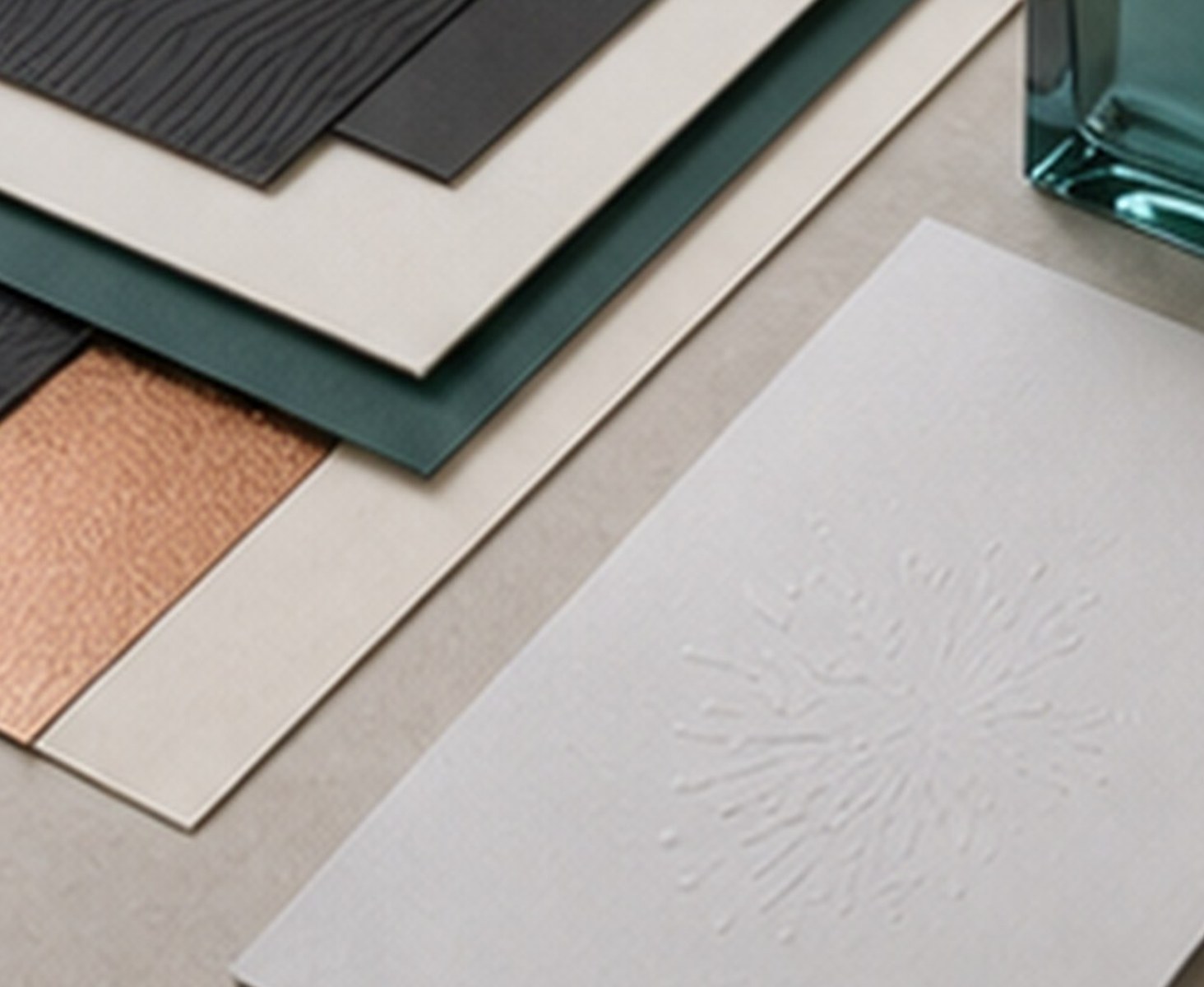 Surface finish and material options