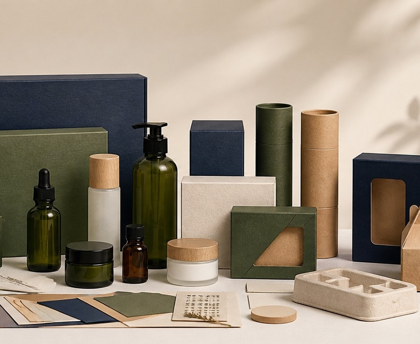 Custom fragrance bottle packaging